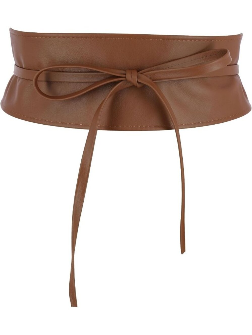 Stylish Italian Leather Obi Belt for Women - Chic Fashion Accessory, Versatile